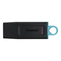 Kingston DTX-64GB 64GB USB3.2 Gen 1 DataTraveler Exodia (Black + Teal) Flash Bellek 