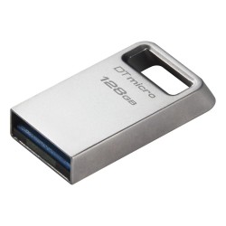 Kingston DTMC3G2-128GB DataTraveler Micro 200MB-s Metal USB 3.2 Gen 1 Flash Bellek 