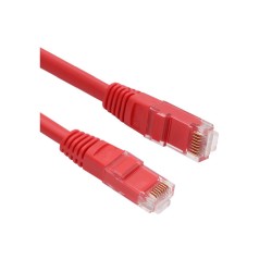 Vcom NP611B-R-2.0 Cat6 2.0MT Kırmızı Utp Patch Kablo