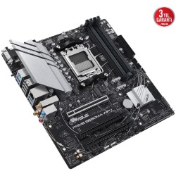 Asus Prime B650M-A WIFI II AMD B650 Soket AM5 DDR5 6400(OC)MHz mATX Gaming (Oyuncu) Anakart