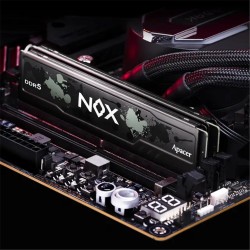 Apacer Nox 16GB (2x8GB) DDR5 5600MHz CL40 Gaming RAM (AH5U16G56C52RMBAA-2)