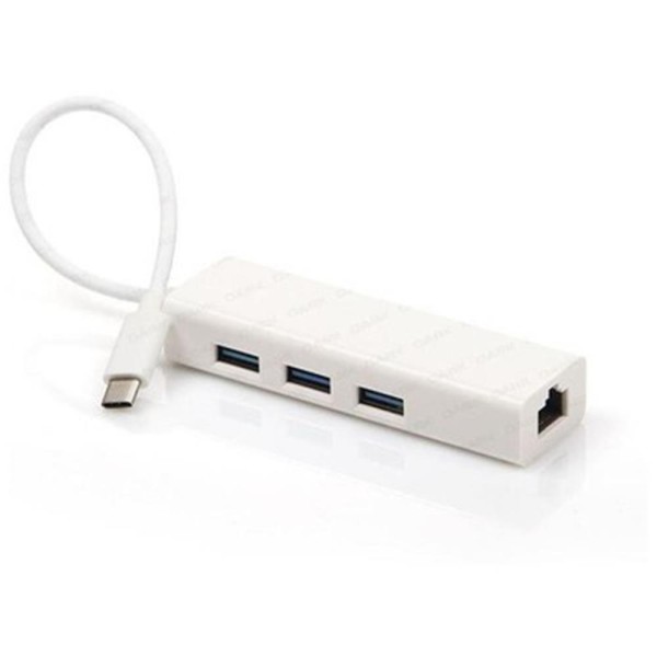 Dark USB3.1 Type-C - 3xUSB3.0HUB+ Gigabit Ethernet