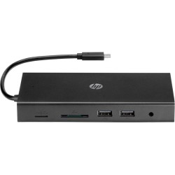 HP 1C1Y5AA USB-C 2Usb-Sd-Micro Sd-Vga Type-C Grişli Hup