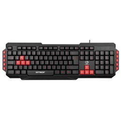 Hytech HYK-46 GAMY Siyah USB Kırmızı Tuşlu Q Gaming Oyuncu Klavyesi