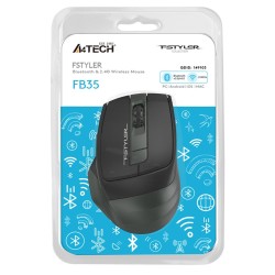 A4 Tech Fb35 Yeşil Bluetooth+2.4G Nano Kablosuz Optik 2000 Dpi Mouse