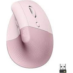 Logitech 910-006478 Lift Kablosuz Ergonomik Dikey Rose Mouse 