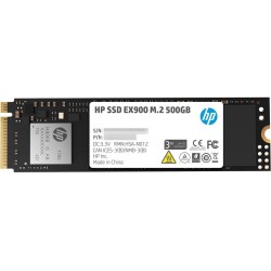 Hp 500GB EX900 M.2 PCIe 3.0 x4 NVMe 3D TLC NAND Internal 2100 MB-1500 MB 2YY44AA Ssd Harddisk 