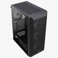 Aerocool-AE BEAM 500 Beam 500W 4 x 12cm FRGB Fanlı Mini Tower Kasa