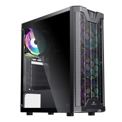 GameBooster GB-F3101B USB 3.0, ATX Mesh, RGB Fan, Siyah Kasa  (PSU yok)                 