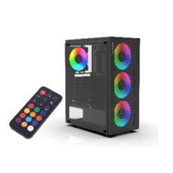 Inca Emg-15XN 4X1200mm Kumandalı ARGB Fan Gaming Computer Case