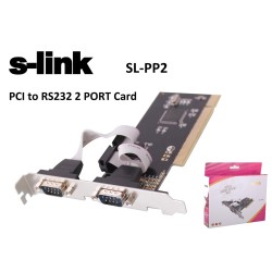 S-link  SL-PP02 2 Port rs232 Pcı Kart