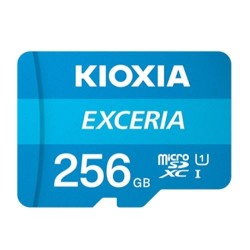 Kioxia 256GB Exceria microSDXC UHS-1 C10 100MB-sn Hafıza Kartı