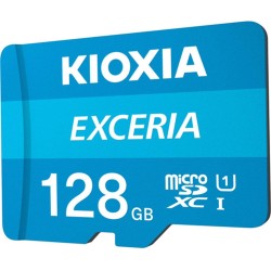 Kioxia 128GB Exceriag2 Micro SDXC U1 V30 4K 100-50 MicroSD Kart