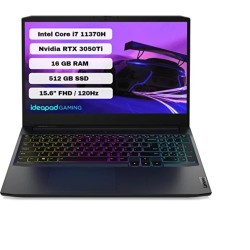 Lenovo Ideapad Gaming 3 82K101J9TX I7 11370H 16GB 512GB SSD Rtx 3050TI Freedos 15.6