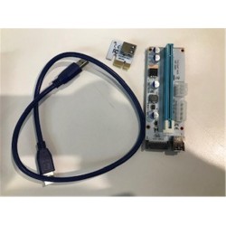 S-link Sl- Ex10 Pcı-E 1x To 16x Sata 6Pin Bitcoin Riser Ekran Kartı Yükseltici