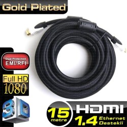 Dark DK HD CV14L150A90 1,5mt Hdmi 4k - 3d Destekli Altın Uçlu Kablo 