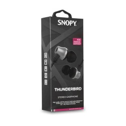 Snopy SN-J02 Thunderbird Mobil Telefon Uyumlu Kulak içi Beyaz-Gümüş Mikrofonlu KulaklıK