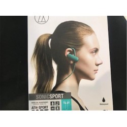 Audio-Technica Ath-Sport50bt Bluetooth Yeşil (WaterProof) Suya Dayanıklı Kulaklık  