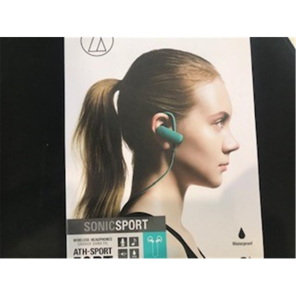 Audio-Technica Ath-Sport50bt Bluetooth Yeşil (WaterProof) Suya Dayanıklı Kulaklık  