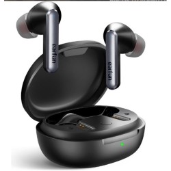 Earfun Air S TW201B Siyah 4 Mikrofonlu Enc + Anc Ipx5 Tere Dayanıklı Bluetooth Kulaklık