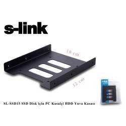 S-link SL-SSD15 Ssd Disk İçin Pc Kasa içi Hdd Yuva Kasası 2,5