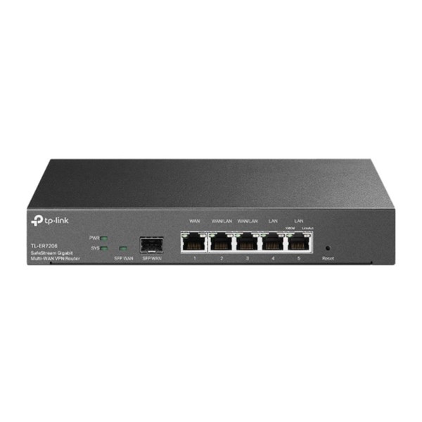 Omada Tp-Link TL-ER7206 SafeStream Gigabit Multi-WAN VPN Router