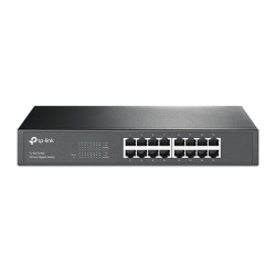 Tp-Link TL-SG1016D 16 Port 10-100-1000 Mbps Switch Çelik Kasa Rack Mount