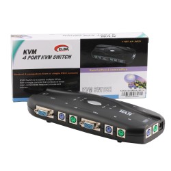 Elba M104 Manual 4PC-1MN PS2 Kvm Switch