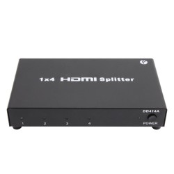 Vcom DD414A 1-4 Port 1.4V 1080P Metal Hdmi Splitter