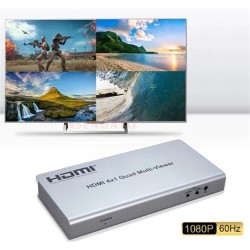 Nova HDMI 4-1 Quad Multi Viewer 4 Giriş 1 Çıkış