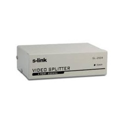 S-link SL-2504 4 VGA 250Mhz Monitör Splitter