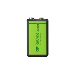 GP 9V 200 mAh Şarjlı Tekli Paket GP20R8HEM-2GB1