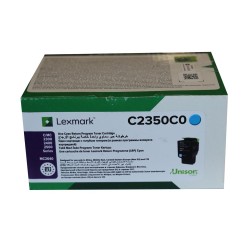 Lexmark C2350C0 1.000 Sayfa Cyan Mavi Toner C2325-2425-2535 MC2325-2425-2535-2640