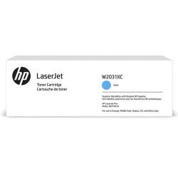 HP W2031XC Cyan Mavi 6.000 Sayfa Toner Taahhütlü Proje Ürünü