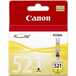 Canon CLI-521Y Yellow Sarı Mürekkep Kartuş MP260-540-550-560-620-630 MX860-870