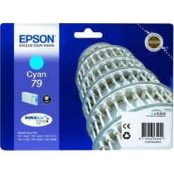 Epson WP5110-5190 Cyan Mavi  Mürekkep Katuş T79124010