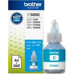 Brother BT5000C Cyan Mavi 5.000 Sayfa Şişe Mürekkep DCP-T300-310-500-510-700-710 MFC-T800-810