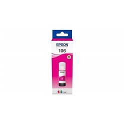 Epson 106 Magenta Kırmızı Şişe Mürekkep T00R340 L7160-7180