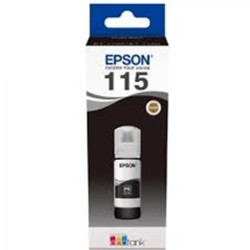 Epson 115  Black Siyah Şişe Mürekkep T07C14A L8160-L8180