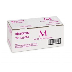 Kyocera TK-5230M Magenta Kırmızı Orjinal Fotokopi Toneri Ecosys M5521cdn-5521cdw P5021cdn-5021cdw 2.