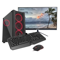 Seclife GM-9645 i5-9600K 8GB 240GB 4GBVGA 500W +24" Monitör Dos Masaüstü Bilgisyar Oyuncu Pc