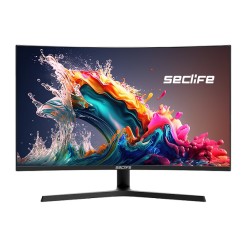 Seclife 31.5" RC315170H1 2560*1440 1ms 170Hz DP+HDMI+USB R1800 Curve QHD Monitör